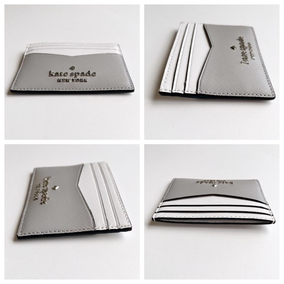 Kate Spade Colorblock Slim Card Wallet - Picture 7 of 11